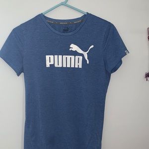 Blue Active Puma Top: W Small